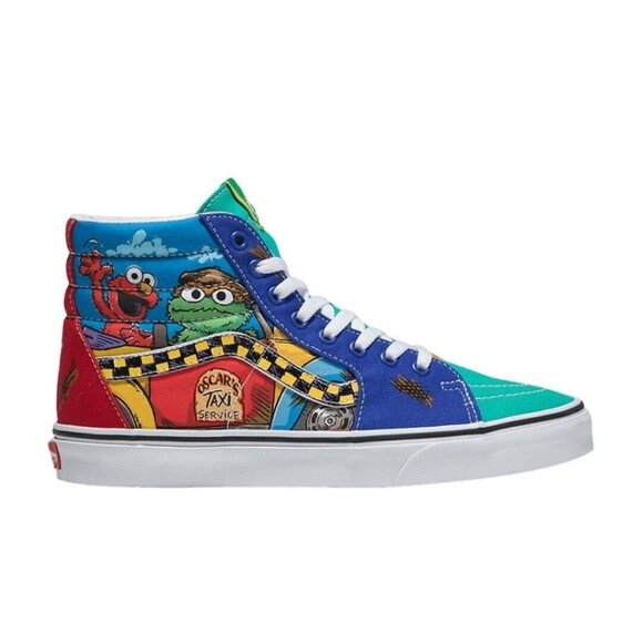 Vans x Sesame Street Sk8-Hi 'Oscar's Taxi Service' Sneakers - Picture 1 of 9